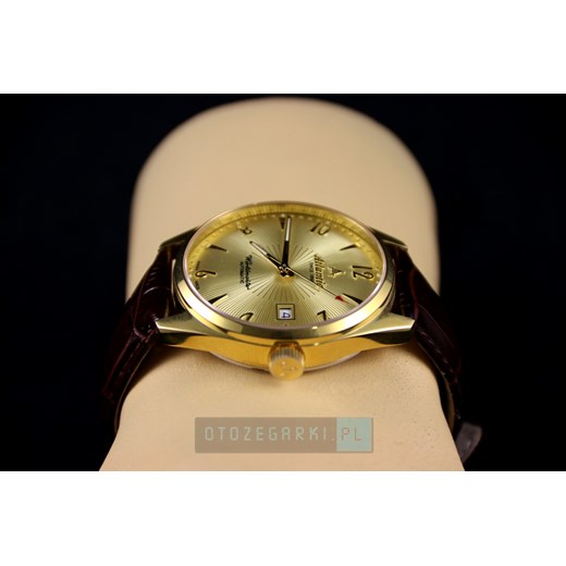 Zegarek Męski ATLANTIC Worldmaster Art Deco 51752.45.35 otozegarki bezowy Zegarki męskie