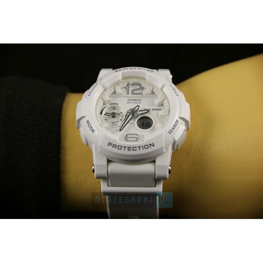 ZEGAREK CASIO BGA-180-7B1ER Baby-G BGA 180 7B1ER otozegarki szary Zegarki damskie