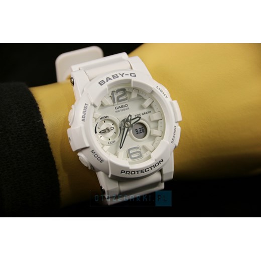 ZEGAREK CASIO BGA-180-7B1ER Baby-G BGA 180 7B1ER otozegarki zielony Zegarki damskie