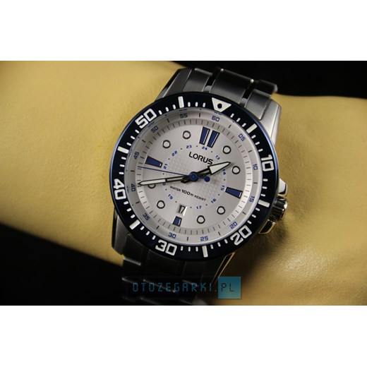 RH999DX9 - Zegarek Męski LORUS kolekcja Sports RH999DX9 otozegarki szary elegancki