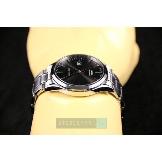 SEIKO SGEG95P1 Zegarek Męski SGEG95P1 Classic otozegarki bezowy lato