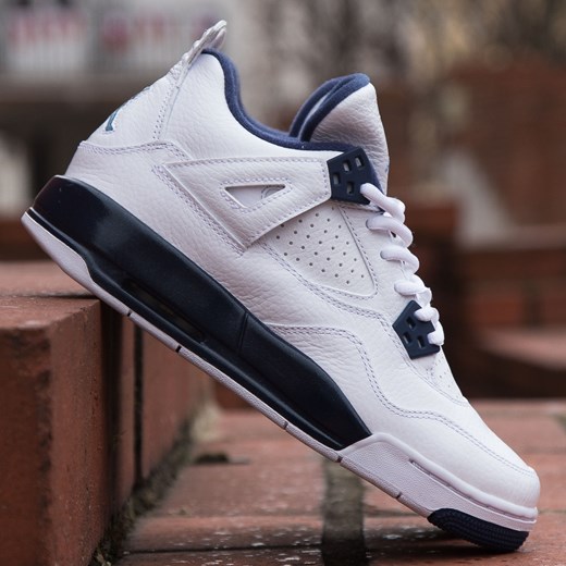 AIR JORDAN 4 RETRO BG runcolors-pl brazowy płaska podeszwa