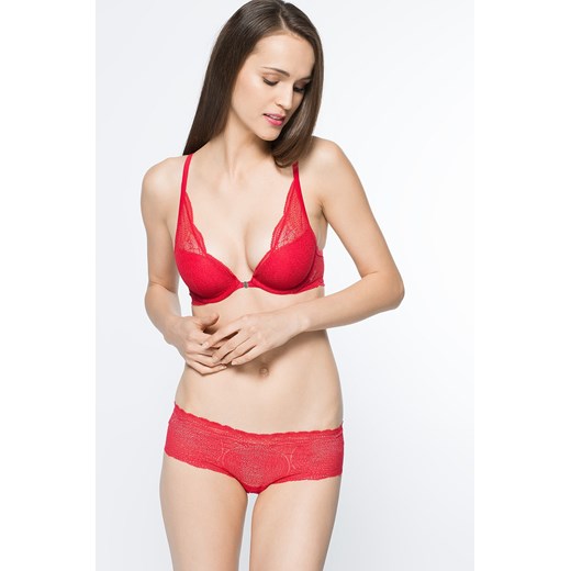 Majtki - Calvin Klein Underwear - Brazyliany All Lace Hipster answear-com bezowy Majtki koronkowe
