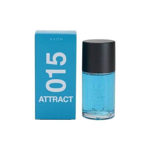 Avon 015 Attract woda toaletowa dla mężczyzn 50 ml + do każdego zamówienia upominek. iperfumy-pl niebieski męskie