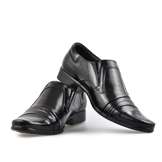 Pantofle Pan 400 Czarny arturo-obuwie czarny modne