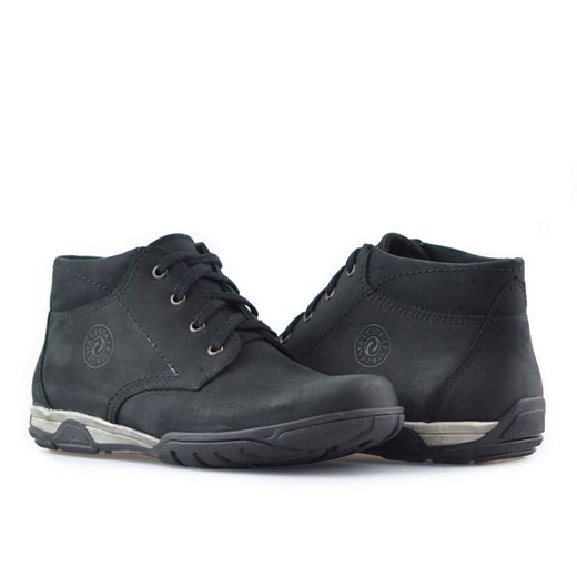 Lesta 6399 Czarny arturo-obuwie szary modne