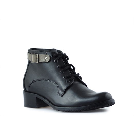Trzewiki Andiamo E15A79-1 Czarne arturo-obuwie szary modne