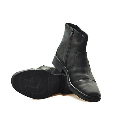 Trzewiki Polbut 3285 Czarne lico arturo-obuwie czarny minimalistyczny