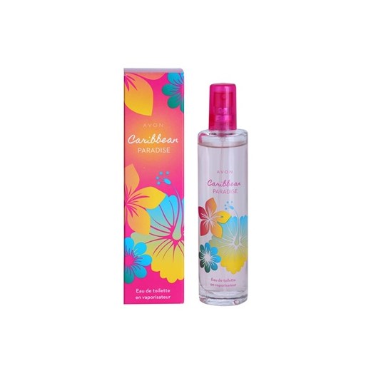 Avon Caribbean Paradise woda toaletowa dla kobiet 50 ml + do każdego zamówienia upominek. iperfumy-pl rozowy damskie