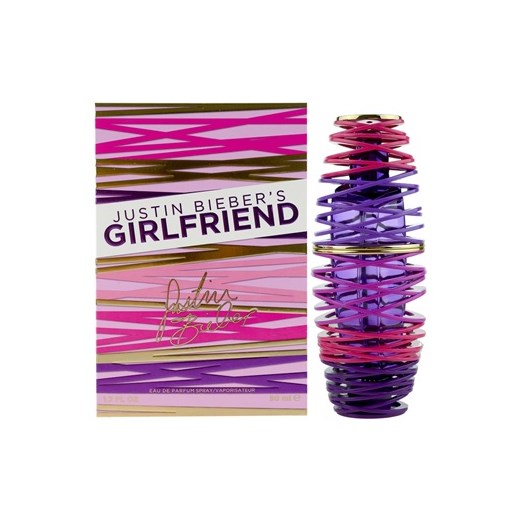 Justin Bieber Girlfriend woda perfumowana dla kobiet 50 ml  + do każdego zamówienia upominek. iperfumy-pl fioletowy damskie