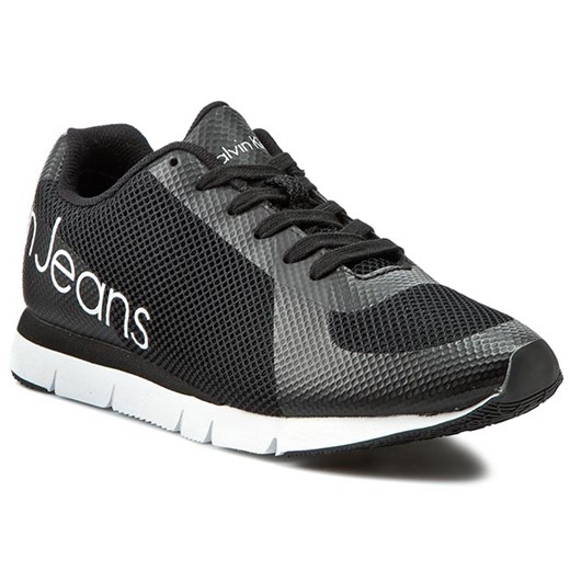Sneakersy CALVIN KLEIN JEANS - Jack SE8526  Black eobuwie-pl szary casual