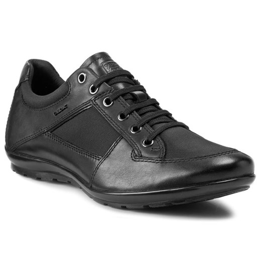 Sneakersy GEOX - U Symbol A U62A5A 04311 C9999 Czarny eobuwie-pl szary casual