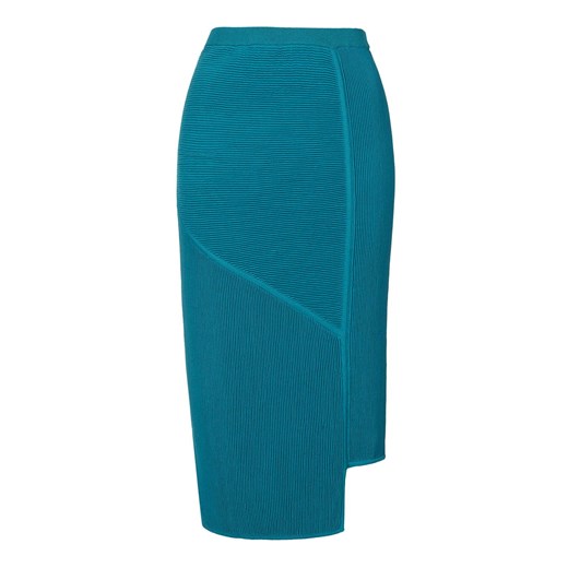 Modern Compact Rib Skirt topshop turkusowy lato