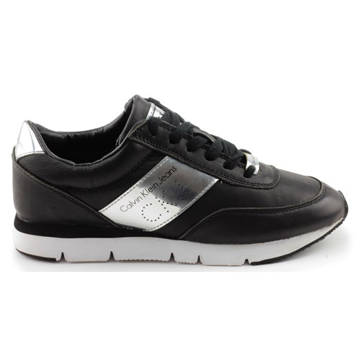 Sneakersy Calvin Klein Jeans TOSCA Black/Silver 2052-046 zebra-buty-pl czarny Buty sportowe casual