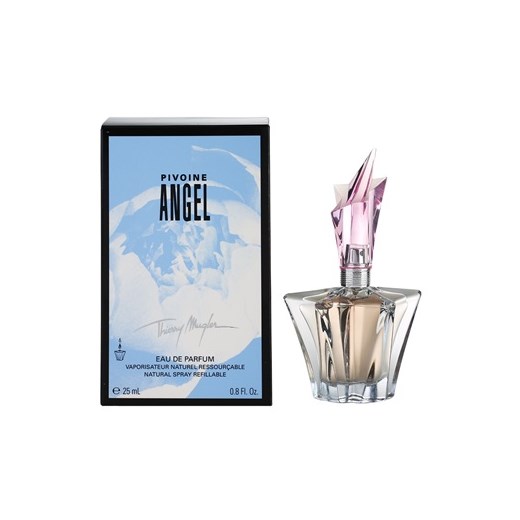 Thierry Mugler Angel Angel Garden Of Stars - Pivoine Angel woda perfumowana dla kobiet 25 ml napełnialny  + do każdego zamówienia upominek. iperfumy-pl niebieski damskie
