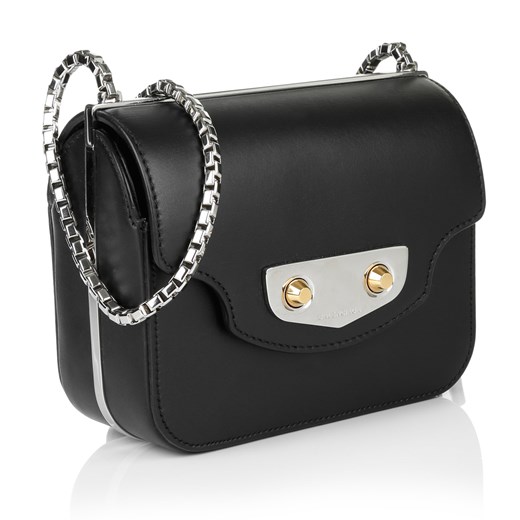 "Neo Classic Mini Chain Bag Black torebki czarny" fashionette czarny na ramię