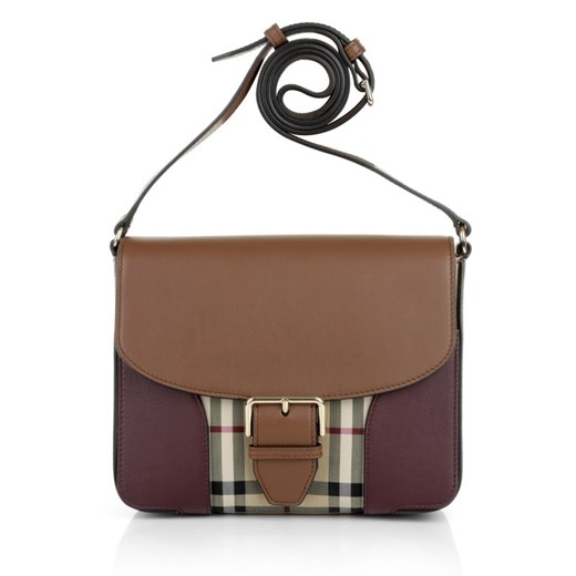 "Horseferry Check Multicolour TSM Dickens Crossbody torebki czerwony, brązowy, kolorowy" fashionette brazowy 