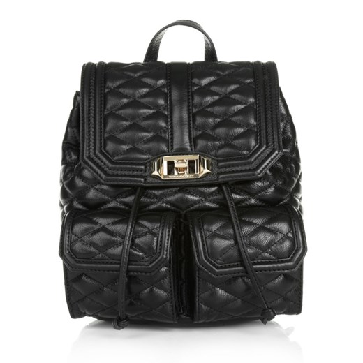 "Love Backpack Black torebki czarny" fashionette szary abstrakcyjne wzory