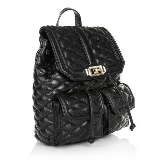 "Love Backpack Black torebki czarny" fashionette czarny elegancki