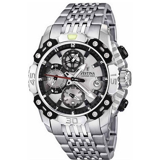 Zegarek Męski FESTINA F16543/E Tour de France - 16543/E otozegarki szary klasyczny
