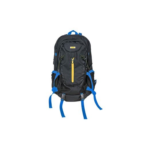 PLECAK EMPOLI 35L ELBRUS, Płeć - UNISEX, Kolor - BLACK/BLUE/YELLOW sklepmartes-pl szary Odzież
