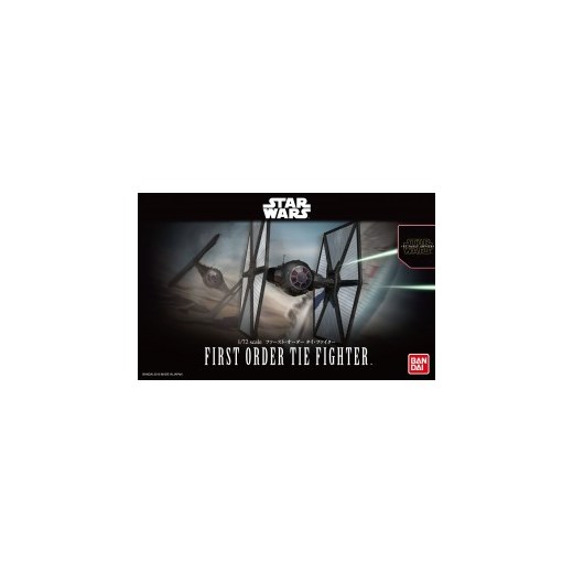Bandai Star Wars First Order Tie Fighter 1/72 Scale Plastic Model Kit japanstore szary rockowy