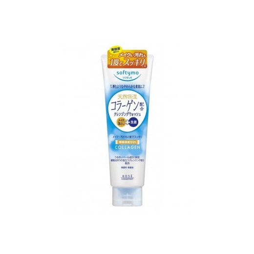 Azjatyckie kosmetyki Kose COSMEPORT Softymo Super Cleansing Wash Collagen Facial Foam japanstore niebieski krem nawilżający