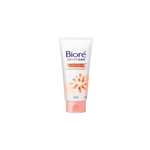 Azjatyckie kosmetyki Biore Kao Skin Care Facial Foam Rich Moisture japanstore bialy krem nawilżający