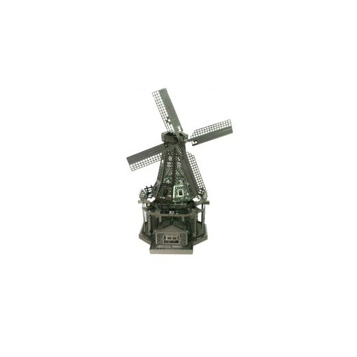 Tenyo Metallic Nano Puzzle Dutch Windmill japanstore  metal