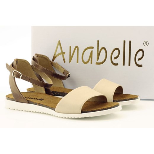 Anabelle 969 sandały butymodne-pl bezowy