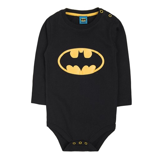 Cool Club, Body chłopięce z długim rękawem, Batman, rozmiar 62 - Darmowa dostawa do salonów empik! smyk-com czarny zima