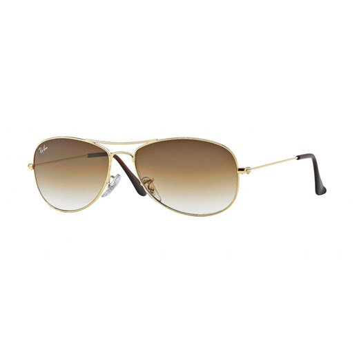 Ray-Ban COCKPIT RB3362 001/51 59 rajsoczewek-pl brazowy Aviatory damskie