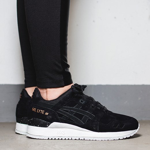 BUTY ASICS GEL LYTE III ROSE GOLD PACK H624L 9090 sneakerstudio-pl czarny skóra