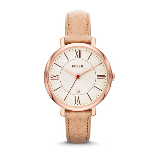 "Jacqueline Watch Leather Rose Sand zegarki brązowy" fashionette bezowy abstrakcyjne wzory