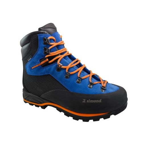 Buty alpinistyczne niebieskie decathlon czarny sznurówki