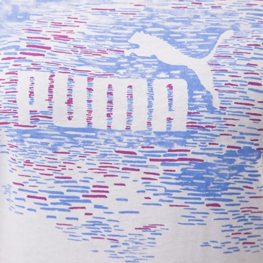 PUMA T-SHIRT SURFACE TEE galeriamarek-pl niebieski T-shirty