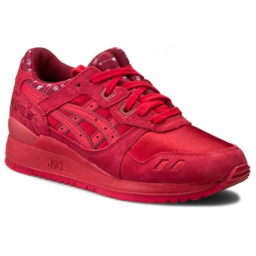Sneakersy ASICS - Gel-Lyte III H63QQ Red/Red 2323 eobuwie-pl czerwony Buty sportowe casual