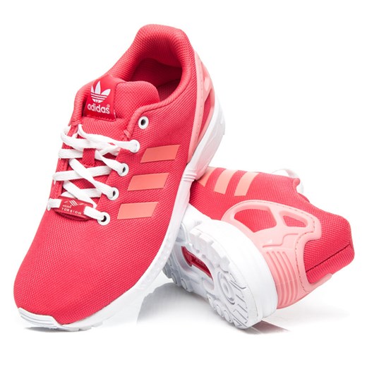 NEONOWE ADIDAS ZX FLUX czasnabuty-pl rozowy lato