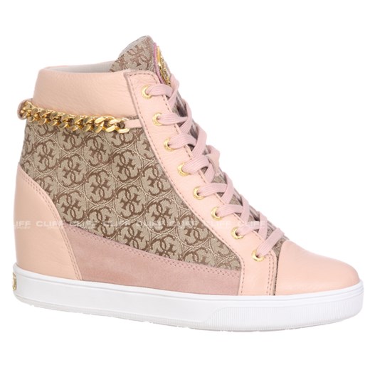 BUTY GUESS SNEAKERS cliffsport-pl rozowy casual