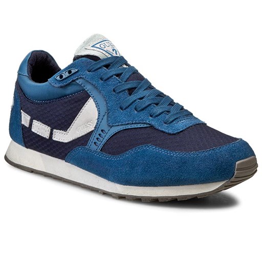 Sneakersy GUESS - T3 FMT302 FAB12 DNAVY eobuwie-pl niebieski casual