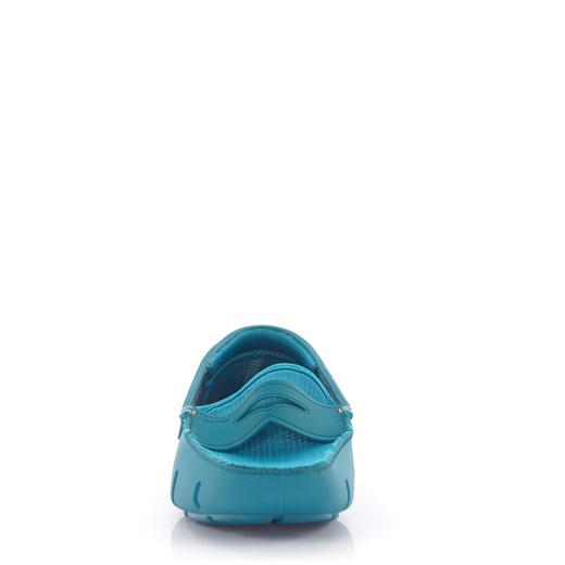 Swims Penny Loafers gumowe siatka turkusowe budapester-com turkusowy męskie