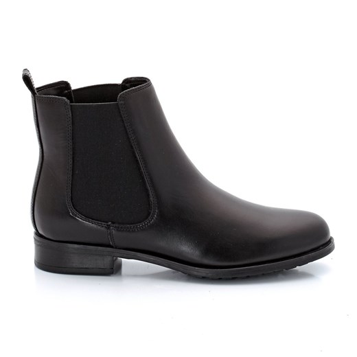 Buty DUNE LONDON la-redoute-pl czarny Botki na obcasie