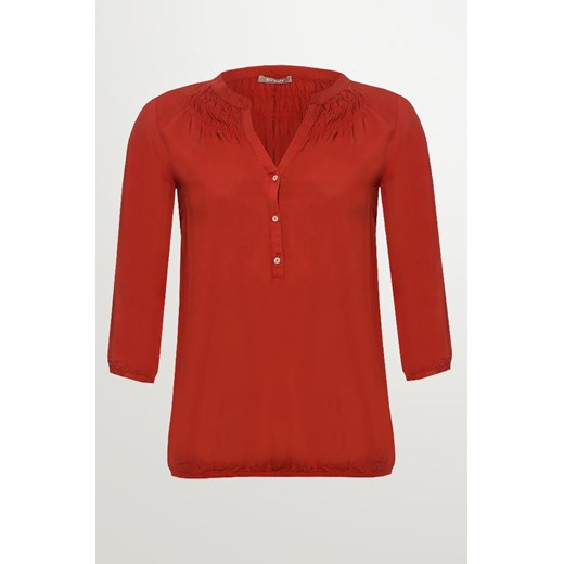 Bluzka koszulowa, bombka orsay-com czerwony boho