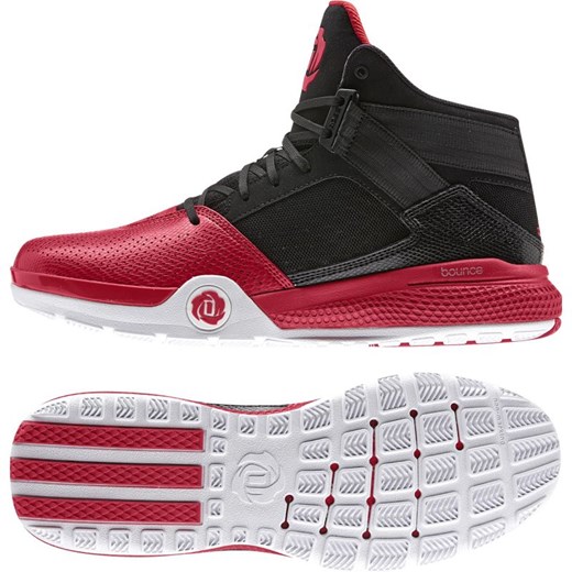 Buty koszykarskie adidas D Rose 773 IV M S85442 hurtowniasportowa-net czerwony Buty do koszykówki męskie