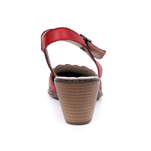 Sandały damskie Rieker 40953-33 czerwone