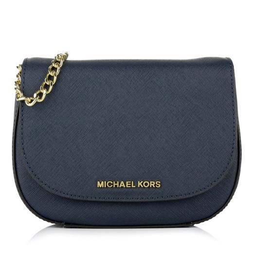"MICHAEL Michael Kors Jet Set Travel SM Crossbody Navy torebki niebieski" fashionette szary na ramię