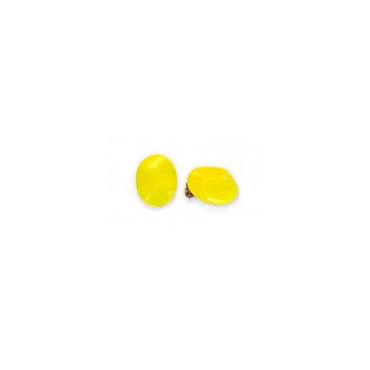 Klipsy żółte kiara-sztuczna-bizuteria-jablonex zolty 