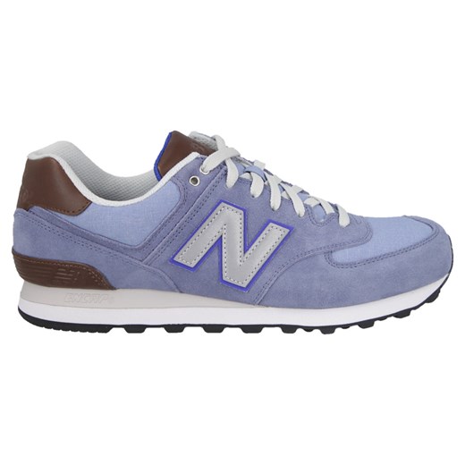 Buty męskie sneakersy New Balance ML574BCD sneakerstudio-pl niebieski syntetyk