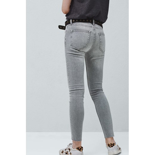 Jeansy - Mango - Jeansy Isa answear-com bialy Jeansy damskie skinny