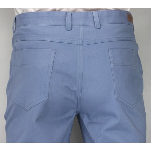 Modne spodnie typu chinos SPEZREAL634blue niebieski Ezreal 35/34 okazyjna cena JegoSzafa.pl 
